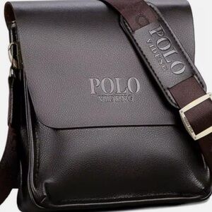 The Leisure Crossbody Bag Polo Videng, Messenger Shoulder Bag Brown